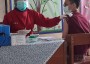 Vaksinasi Guru SMK Plus Trimitsa Cibinong Tahap 1 vaksinasi
